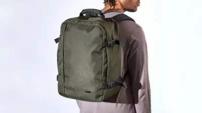 Dunelm's Rock Cabin Backpack: Compact Travel Solution for Budget Airlines