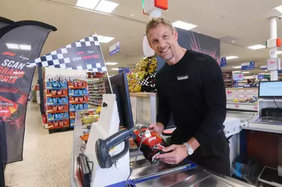 F1 Champion Jenson Button Loses 'Scan Grand Prix' to Supermarket Cashier