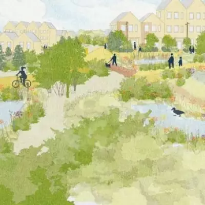 Gibfield Park Vision: 500 Homes, Workspaces & Country Park Proposed