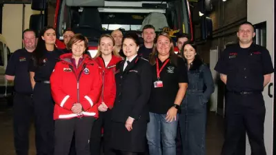 Mold Fire Crew Raises £4,500 for Charities with Annual Bonfire Display