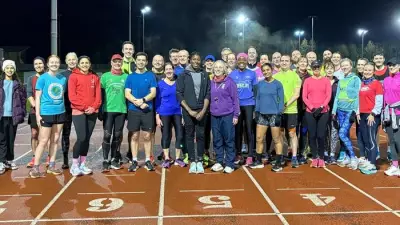Olympic Champion Christine Ohuruogu Leads Special Training Session for Ware Joggers