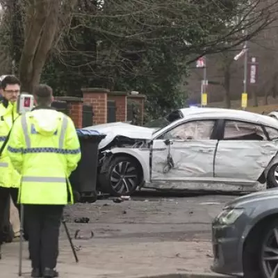 Police Update After Car Crashes Following Gun Reports Near Villa Park
