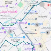 Birmingham City Centre Streets with Weapon Possession Reports Revealed