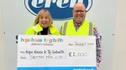 Deeside Paper Mill Donates £1,000 to Local Children's Hospice