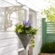 Dunelm's £20 Artificial Hanging Basket Brings Realistic Spring Colour to Gardens