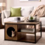 Dunelm's Stylish Cat Coffee Table Offers Chic Hideaway at £38 Discount