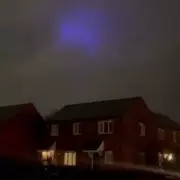 Mysterious Blue Light Spotted Over Tamworth Sky Leaves Onlookers Baffled
