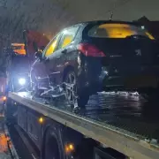 Peugeot Driver Arrested After Fleeing Police Into Dead End