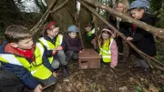 Undy Primary School's Forest School Enriched by Bellway's Biodiversity Donation
