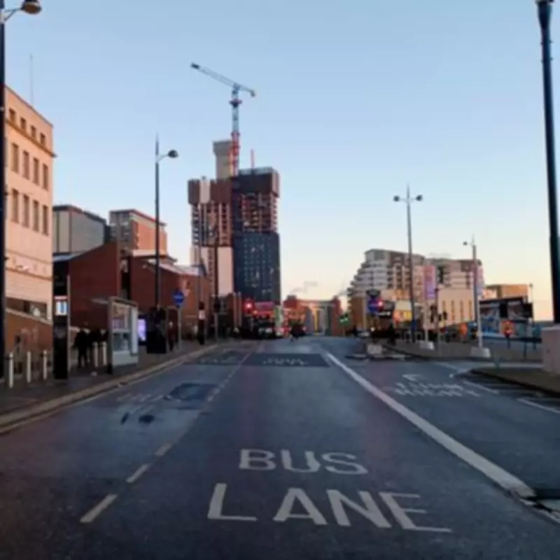 75,000 Drivers Fined at Birmingham's Notorious Bus Lane in Two Years