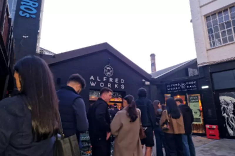 Alfred Works Food Hall Opens in Digbeth Offering Diverse Cuisine and Entertainment