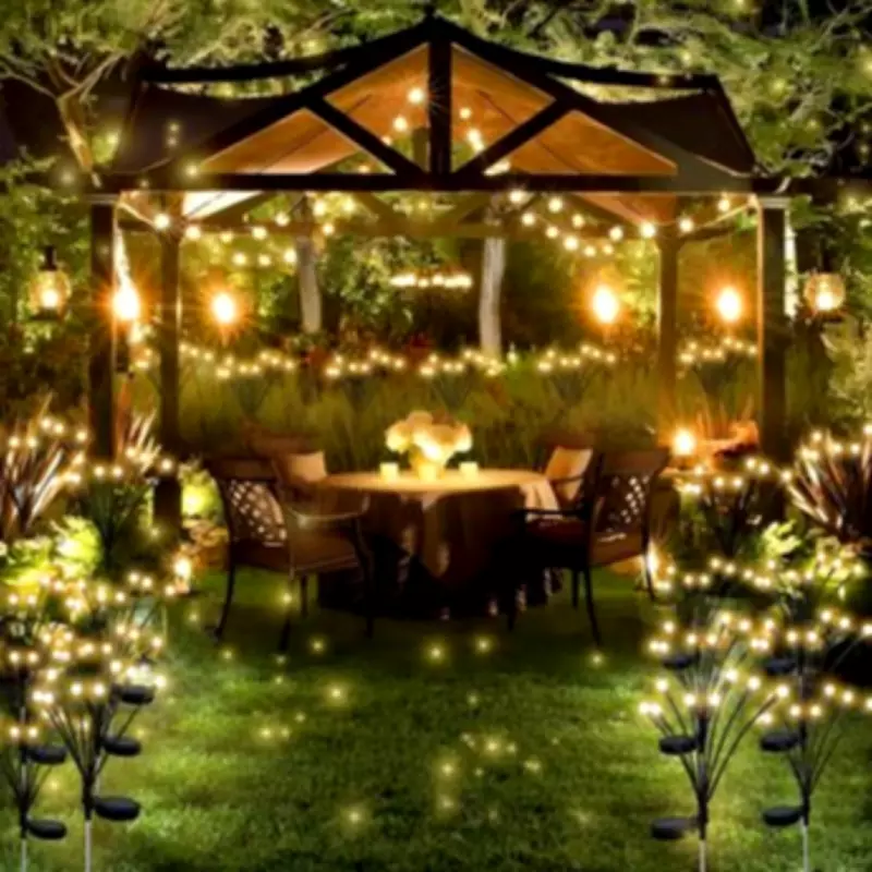 Amazon's 'Unusual' Firefly Solar Lights Brighten Gardens for Spring at £10