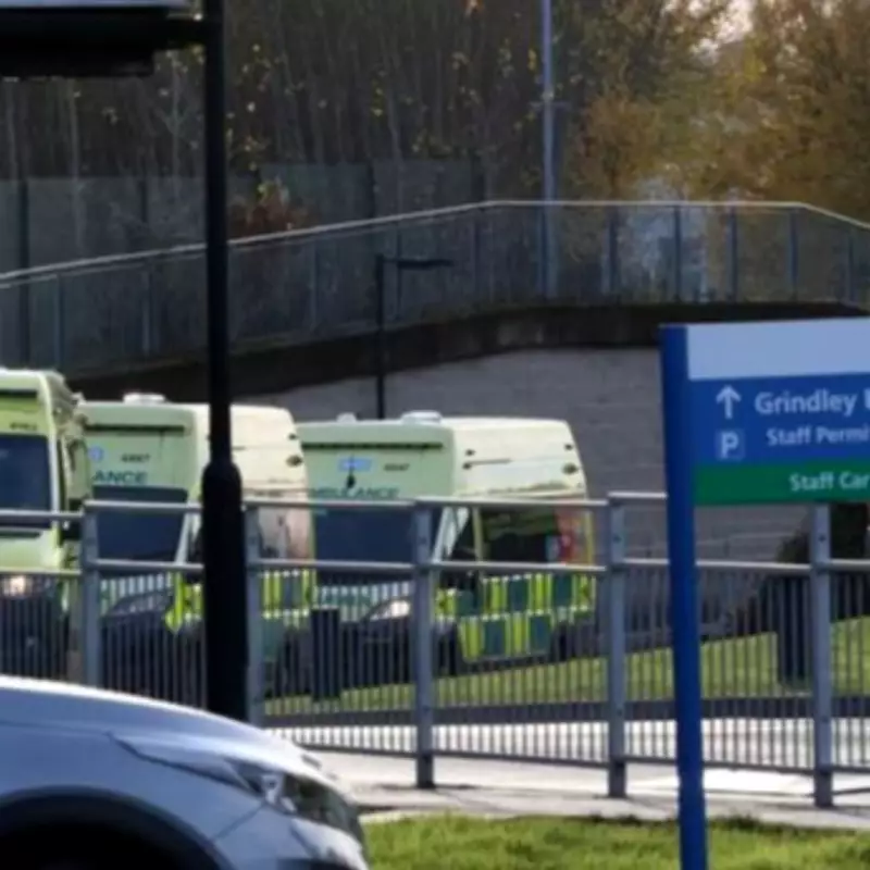Ambulance Stolen from Royal Stoke Hospital with Patient Inside, Man Arrested