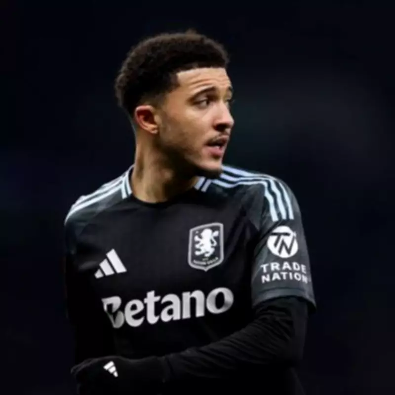 Aston Villa Await Manchester United's Crucial Jadon Sancho Contract Decision