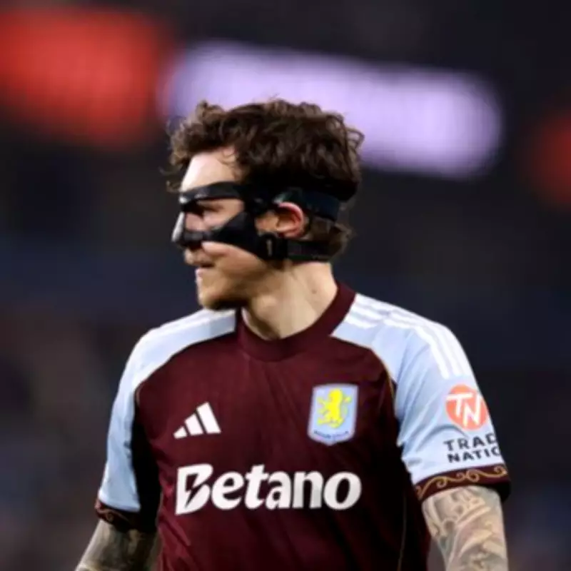 Aston Villa's Victor Lindelof Risked Surgery by Playing Without Face Mask