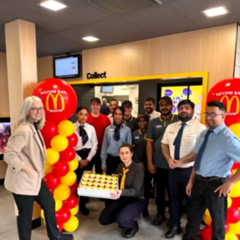 Birmingham McDonald's in Yenton Reopens After Major Refurbishment