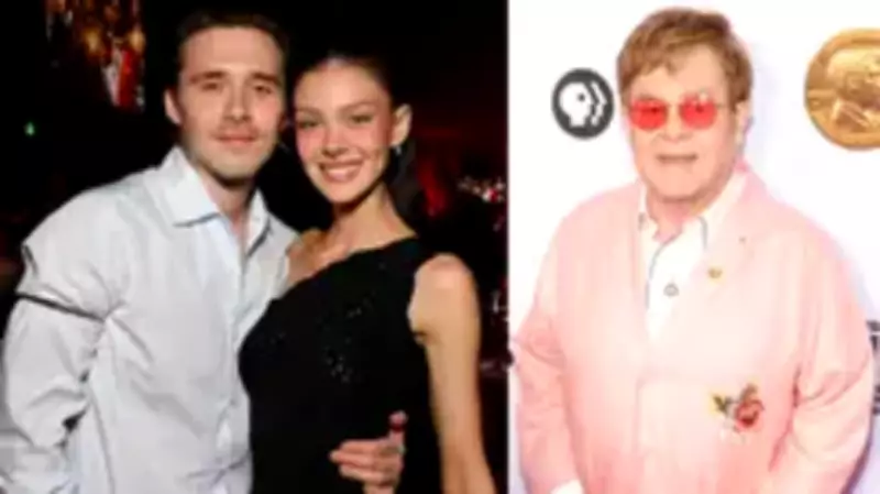 Brooklyn Beckham Finds Support from Godfather Elton John Amid Family Feud