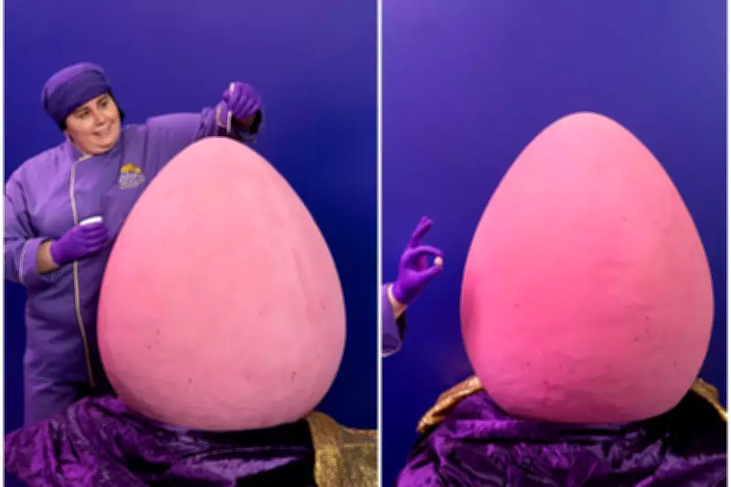 Cadbury World Unveils World's Largest 'Mega Mini Egg' Weighing 55kg