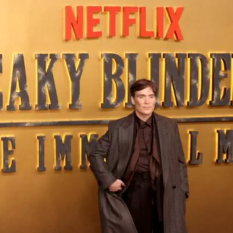 Cillian Murphy Attends Peaky Blinders Film Premiere in Birmingham