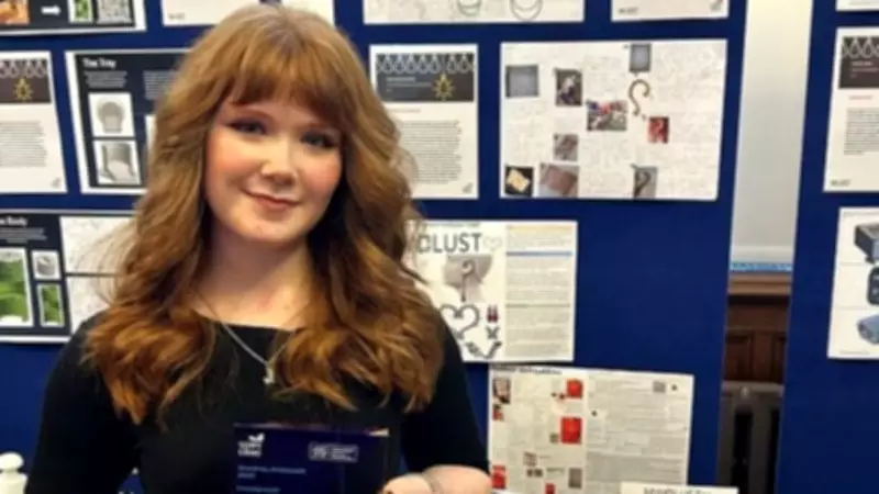 Coleg Meirion-Dwyfor Student Wins National Creativity Prize for Sensory Jewellery Design