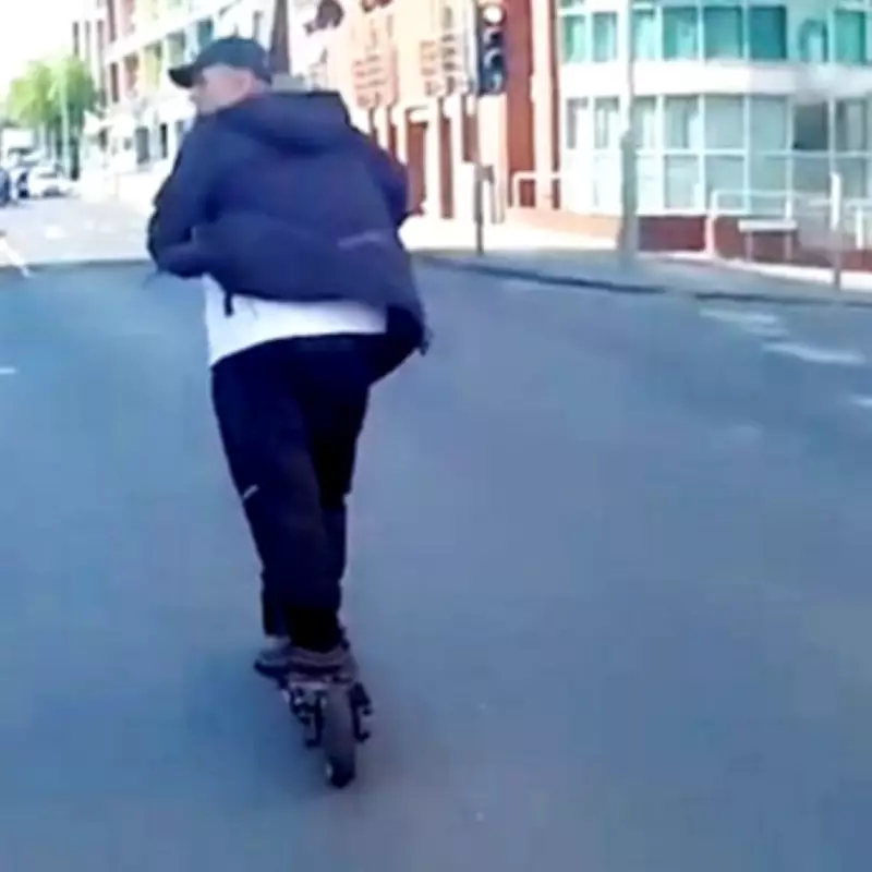 Comical E-Scooter Chase Ends in Crash for Nottingham Drug Dealer