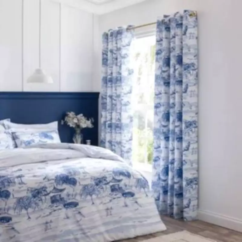 Dunelm's 'Beautiful' £25 Sale Curtains with Bold Japanese Pattern Praised