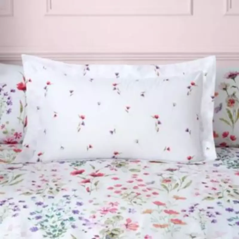 Dunelm's Pink Floral Bedding Sale: Spring-Inspired Set Now Under £10