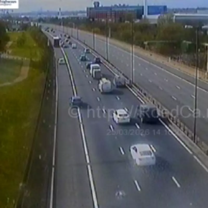 Emergency Services Respond to M6 Spaghetti Junction Crash Causing Major Delays