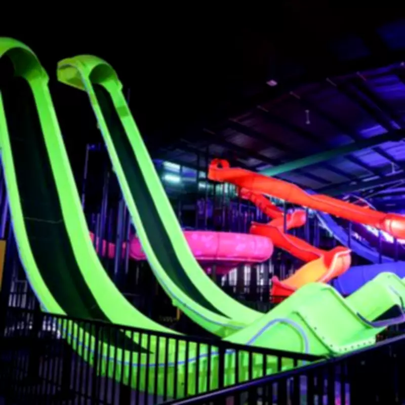 Europe's First Indoor Slide Park Opens Near Birmingham in Nottingham