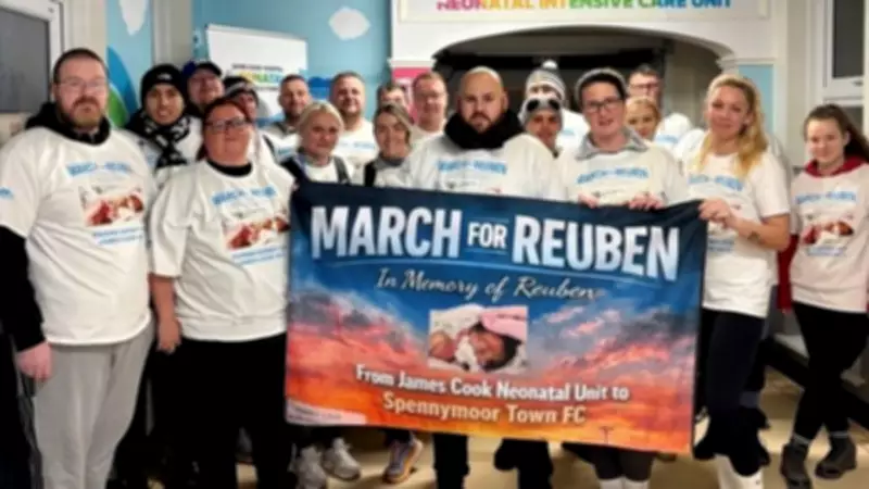 Family's 22-Mile Walk Raises Over £13,500 for Neonatal Unit in Memory of Baby Reuben