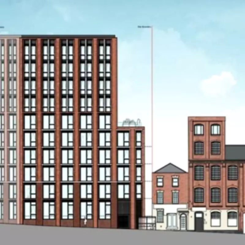 Former Birmingham Factory Site to Become 10-Storey Block with 104 New Homes