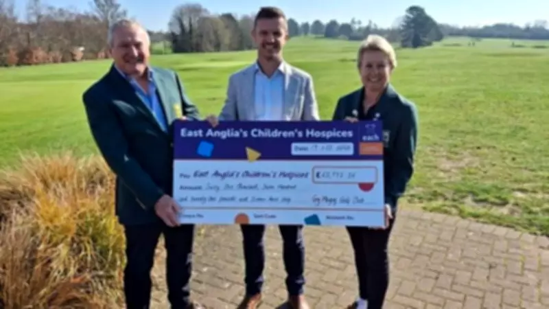 Golf Club Raises Over £60,000 for Children's Hospices Through Year-Long Fundraising