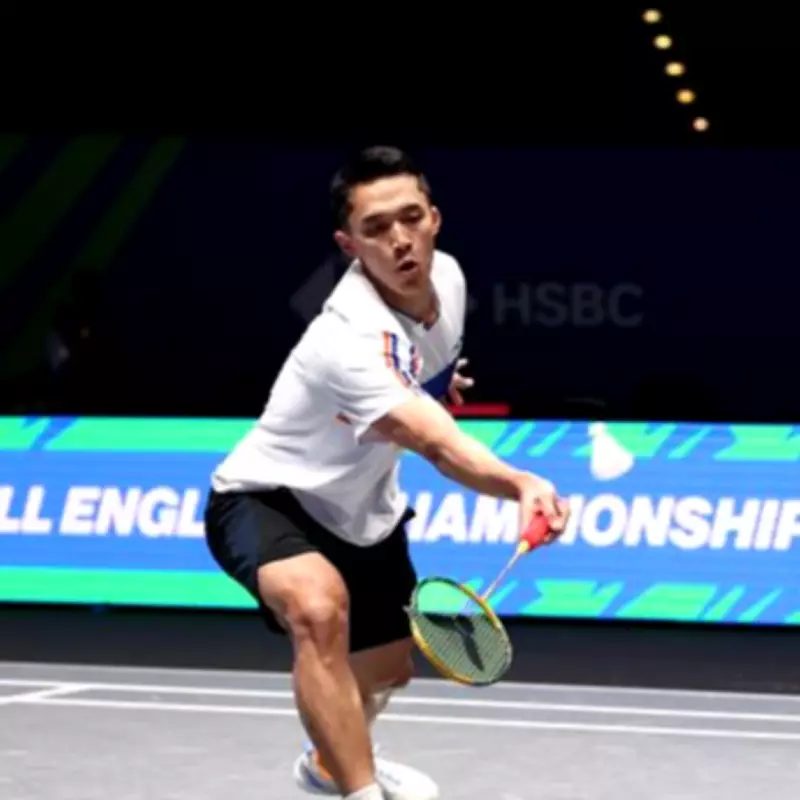 Indonesian Badminton Star Jonatan Christie Aims for Second All England Title