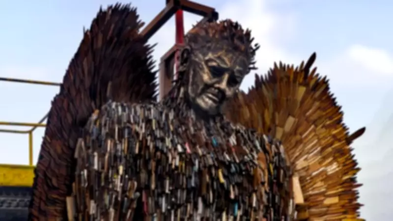 Knife Angel Sculpture Arrives in Plymouth for Anti-Violence Education