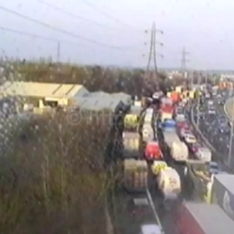 M5 Motorway Closed After Multi-Vehicle Crash Causes Major Delays