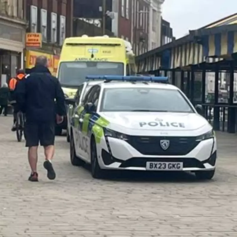 Man Left Bloodied in Dudley Town Centre After Alleged 'Busking Wars' Fight