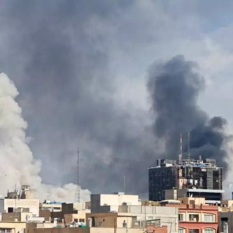 Massive Blast in Tehran as Israel Launches Large-Scale Strikes