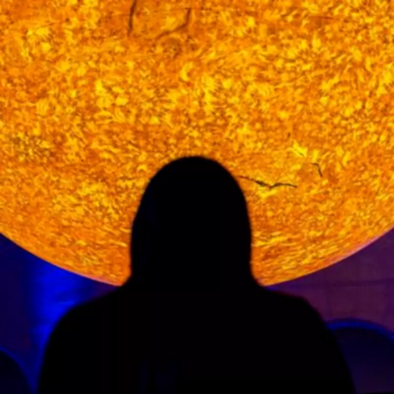 Massive Sun Sculpture Helios Illuminates Birmingham City Centre for Free