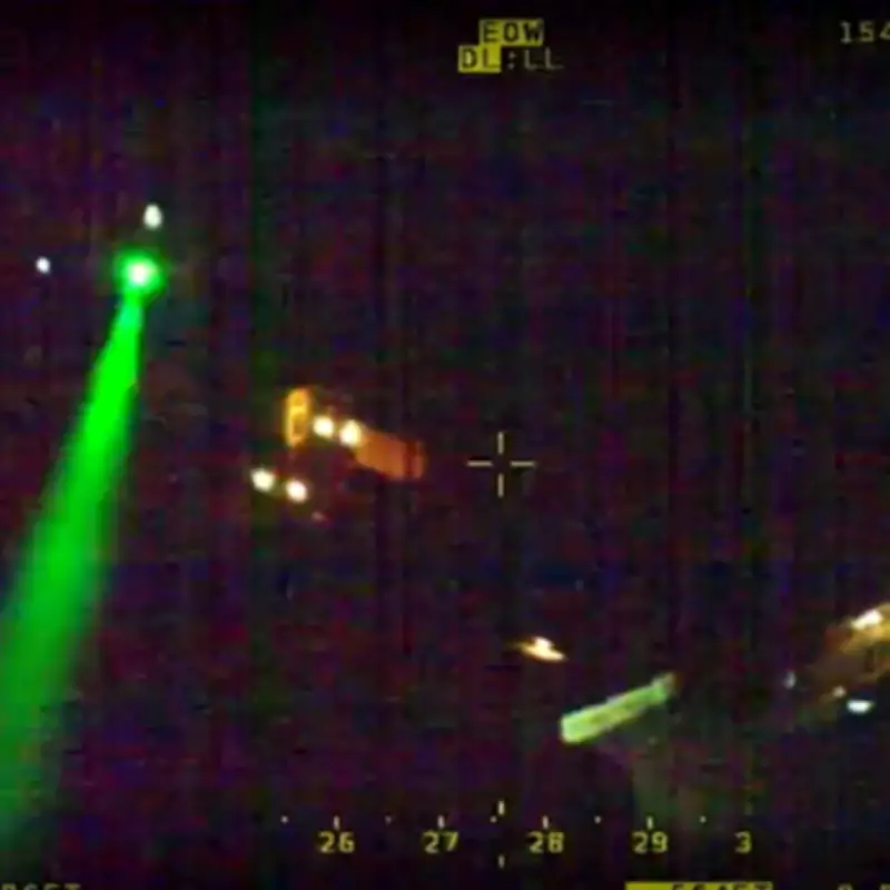 Midlands Man Sentenced for Shining Laser at Police Plane During Gun Alert