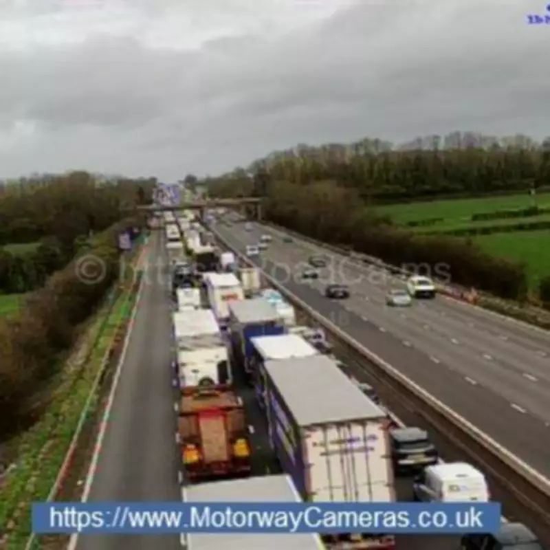 Multi-Vehicle Crash on M6 in Staffordshire Causes Major Traffic Delays