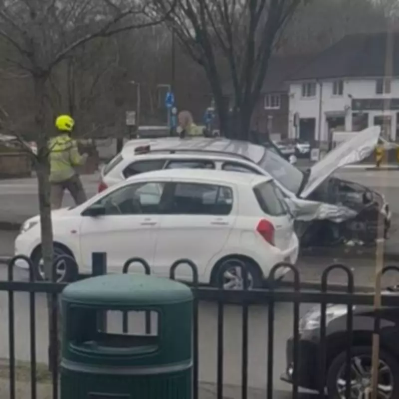 Police Probe Wednesbury Crash After BMW Occupants Flee Scene