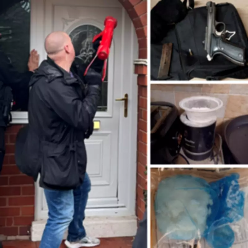 Police Raids in Wolverhampton Target 11 Addresses, Seize Drugs and Weapons