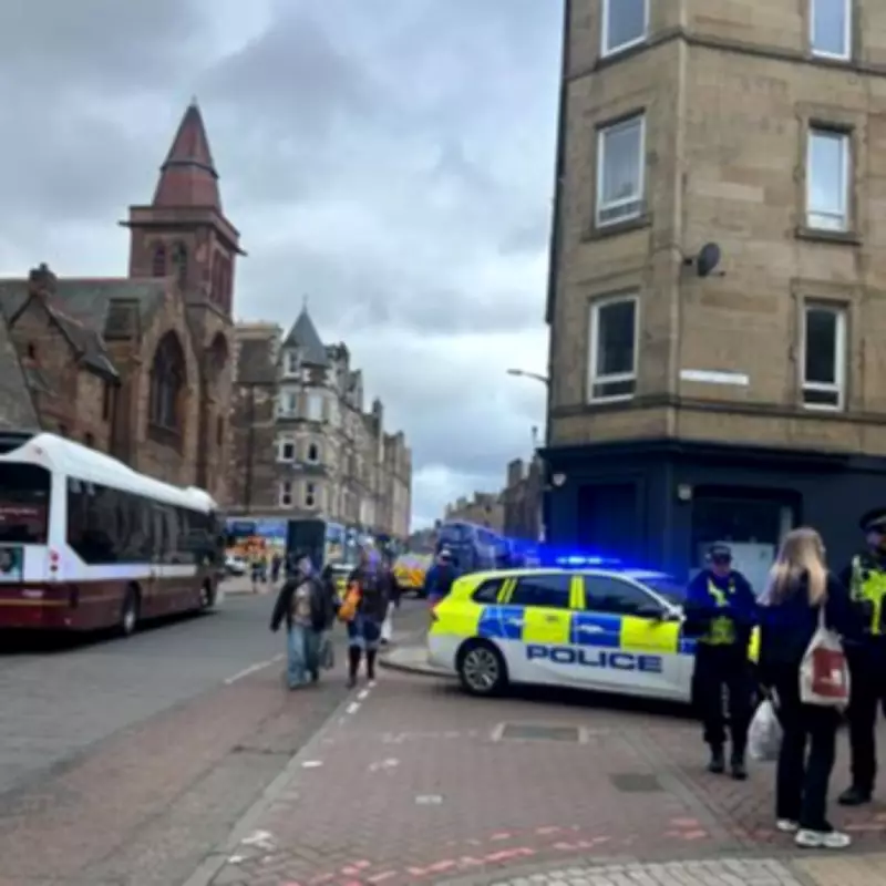 Police Seal Off Wardlaw Street After Blood-Covered Man Incident