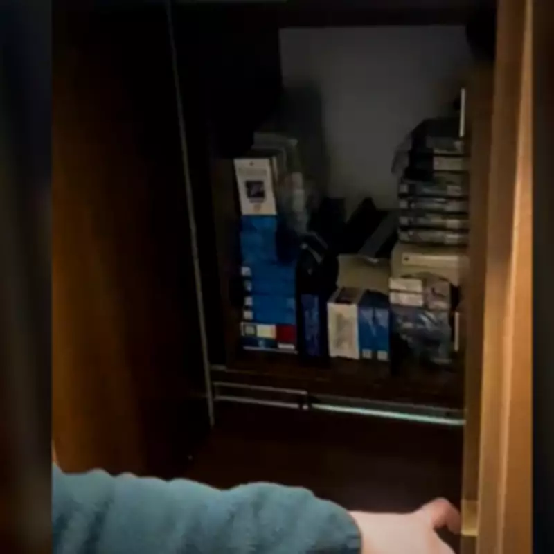 Police Uncover Illegal Tobacco Stash in Secret Cupboard During Walsall Raid