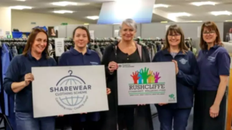 Rushcliffe Council Boosts Edwalton Charity Sharewear with £500 Grant