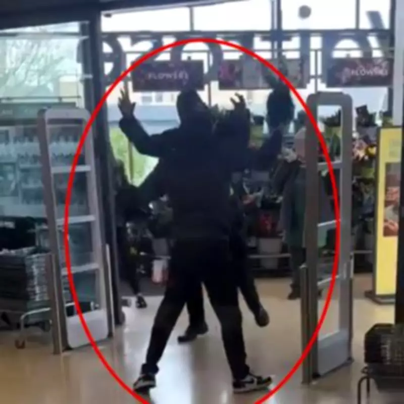 Security Guard Rips Clothes Off Alleged Shoplifter in Dramatic Waitrose Confrontation