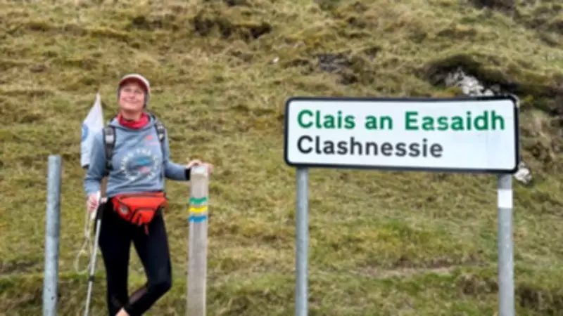 Selby Woman's Epic Coastal Walk for Marine Charities Nears West Coast