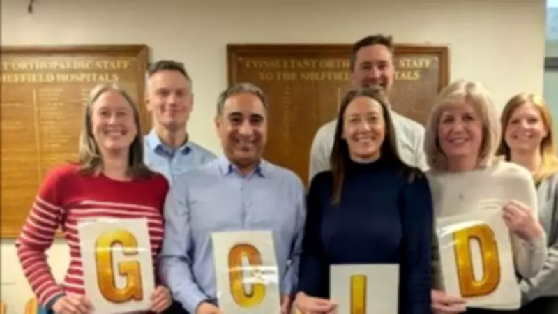 Sheffield Hospitals Achieve Gold Status for Orthopaedic Surgery Data Quality