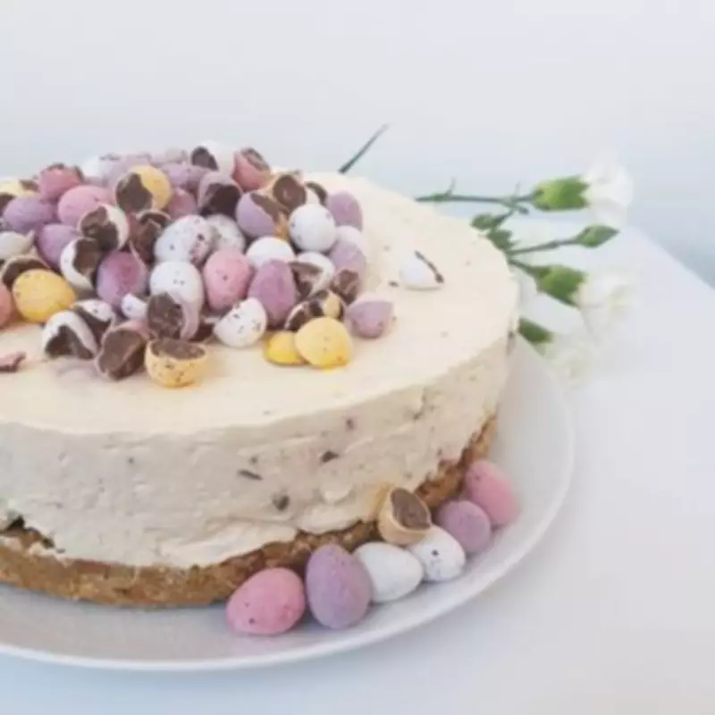 Simple No-Bake Easter Cheesecake Recipe with Just 7 Ingredients