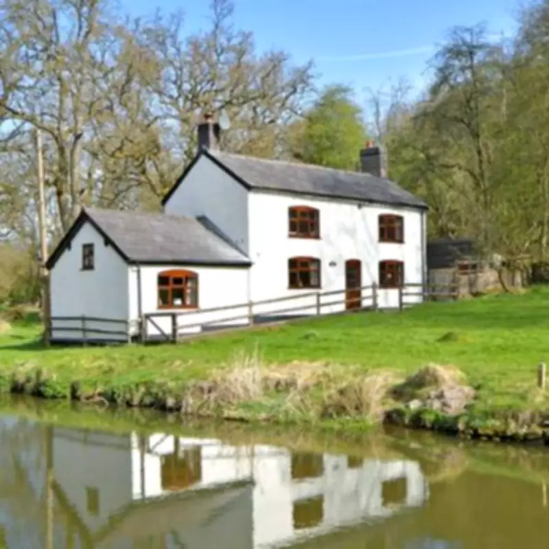 Staffordshire Cottage Listed for £450k is a Train-Spotter's Paradise